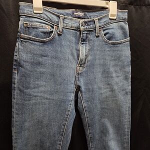 LANDS' END Square Rigger Streetwear Dark Academia Slim Fit Denim Jeans sz 30X29